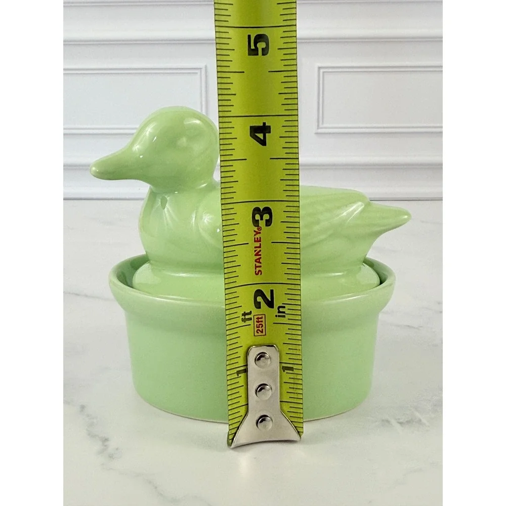 VTG BIA Green Duck Mallard Ramekin 